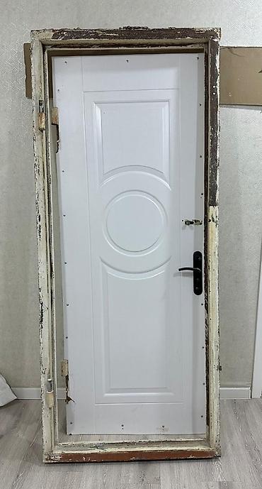 Qapılar və aksessuarlar: Mənzil üçün İşlənmiş Giriş qapısı Çərçivə ilə, Ünvandan götürmə — 2
