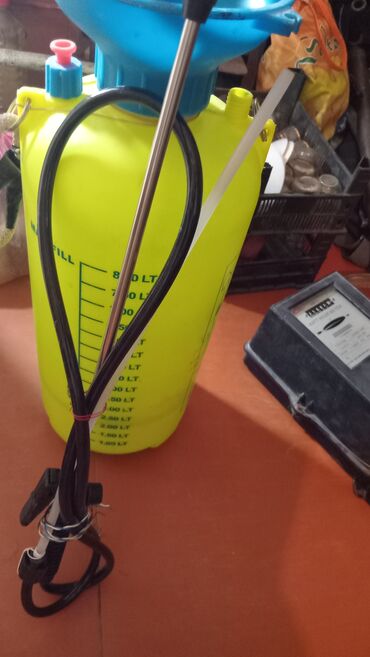 Məsafə ölçənlər, ruletkalar: Pulverizator, Əllə, Pnevmatik