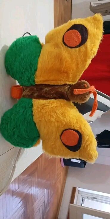 Torbe: Plišana torbica u obliku srca - Model: srce, mekani veštački krzneni — 180