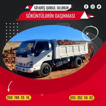 qapi demir qapi seyf qapi: Xidmət: Söküntü və tikinti tullantılarının daşınması - Özünüboşaldan