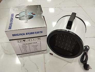 elektro kamin: Professional Kalorifel qızdırıcı "Fan heather 3000 W" 37m² Bu model — 1