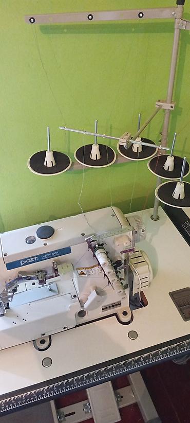 düz tikiş: Tikiş maşını Pfaff, Yeni,Overlok, 5 saplı, Ünvandan götürmə — 2
