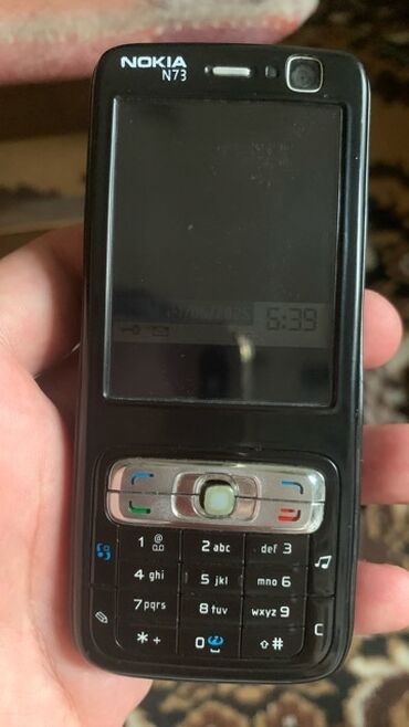 Nokia: Nokia N73, < 2 GB Memory Capacity, rəng - Qara, Düyməli