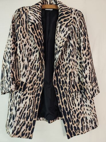 zenske pantalone sa dzepovima: L (EU 40), Poliester, Leopard, krokodil, zebra