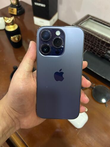 аккумулятор для мобильного телефона fly: IPhone 14 Pro, 128 ГБ, Deep Purple