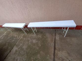 Stolovi: Sto i klupe za slave,veselja i slično,sto drveni-rasklopiv, debljina — 1