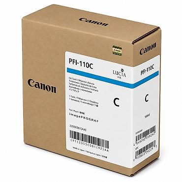 Картриджи: №: 10647 Məhsulun adı: Kartric Canon 2365C001 PFI-110 CYAN Pigment Ink — 1