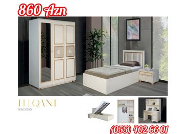 Uşaq və gənc otağı üçün dəstlər: Oğlan və qız üçün, Yeni, Təknəfərlik çarpayı, Dolab, Tumba -da lalafo.az — 44 Uşaq və gənc otağı üçün dəstlər: Oğlan və qız üçün, Yeni, Təknəfərlik çarpayı, Dolab, Tumba — 44