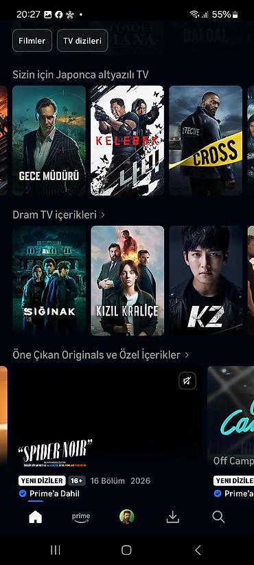 Услуги: 🛍 *Amazon Prime Video 4K UltraHD* ✅Televizor🖥,telefon📲 və ya — 4