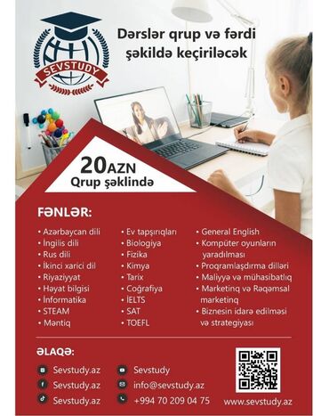 ucenik: Sevstudy.az - online təhsil platforması effektiv təhsil üçün yeni