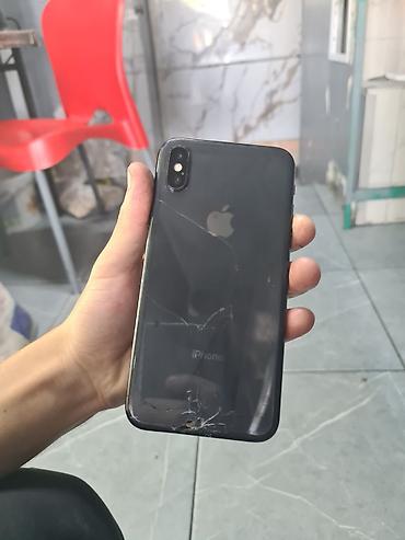 iphone duo: IPhone X, Б/у, 64 ГБ, Черный, 100 % — 1