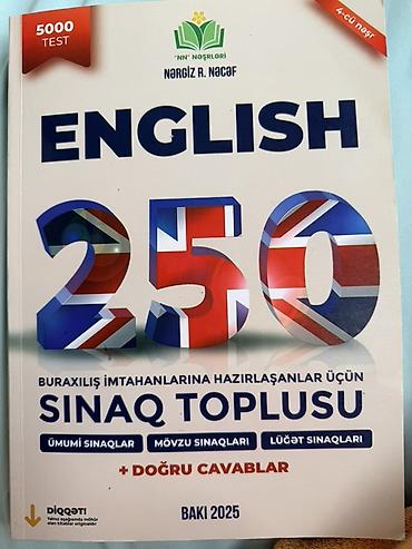 Testlər: DİM test topluları dəsti: Hər birisi 2 azn. 1) Azərbaycan dili – 2025 — 5