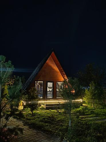 Посуточная аренда домов: 60 м², 2 комнаты, Утепленный, Теплый пол, Балкон застеклен — 1