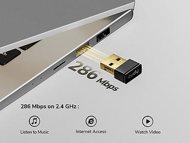 wi fi adapter: ✨ Cudy WU300 AX300 Wi-Fi 6 Nano USB Adapter Kompüter və noutbukları — 2
