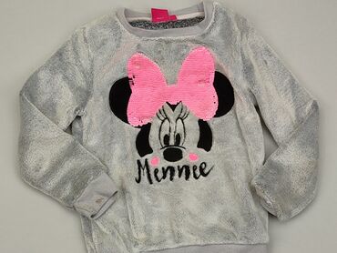 sweterki dziewczęce na drutach: Bluza, Disney, 5-6 lat, 110-116 cm, stan - Dobry
