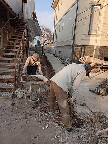 Бетонные работы: Услуги по устройству бетонных площадок, отмосток и подготовке — 2