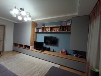 купить старую мебель: Зал үчүн гарнитур, Колдонулган, ТВ үчүн тумба, МДФ, Өзү алып кетүү, түсү - Боз