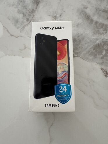 Samsung: Samsung Galaxy A04e, 32 GB, rəng - Qara, İki sim kartlı