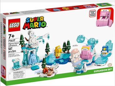 igrushki ledi bag i super kot: Lego Super Mario 👲 71417 Снежные приключения моржа-кувыркуна🦭
