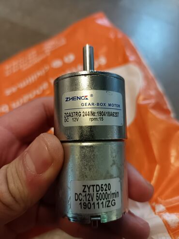 аккумулятор 12в 7а ч: DC mator. RC mator 12v 5000r /min 15rpm Çox güclüdür 3 ədəd var