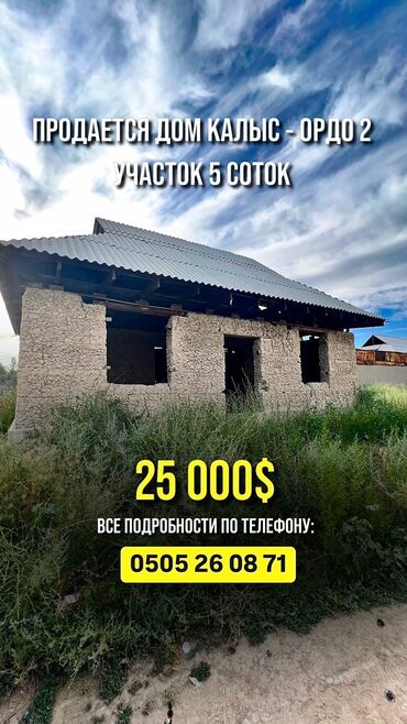 аренда частных домов в бишкеке: Дом, 70 м², 4 комнаты, Собственник