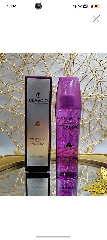 up watch: Makyaj sabitləyici CLAVDIO Professional Make Up Fixture – Vitamin — 1