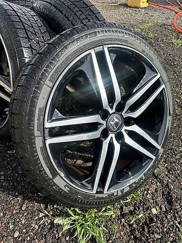 bbs rs: Комплект из 4 колес Honda на литых дисках R19 с зимними шинами. Есть — 2