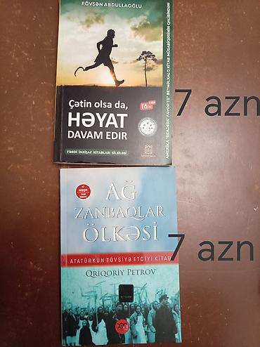 Satılır: 2 kitab 1) Çətin olsa da, Həyat Davam Edir — Rövşən