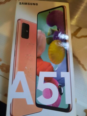 samsung a51 yeni: Samsung A51, 128 GB, rəng - Narıncı, Sənədlərlə