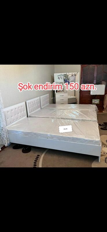 Çarpayılar: Yeni, Təknəfərlik çarpayı, Bazasız, Matras ilə, Siyirməsiz, Azərbaycan -da lalafo.az — 8 Çarpayılar: Yeni, Təknəfərlik çarpayı, Bazasız, Matras ilə, Siyirməsiz, Azərbaycan — 8