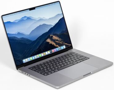macbook m1 16gb: Ноутбук, Apple, 16 ГБ ОЗУ, Apple M1 Pro, 16 ", Б/у, Для работы, учебы, память SSD