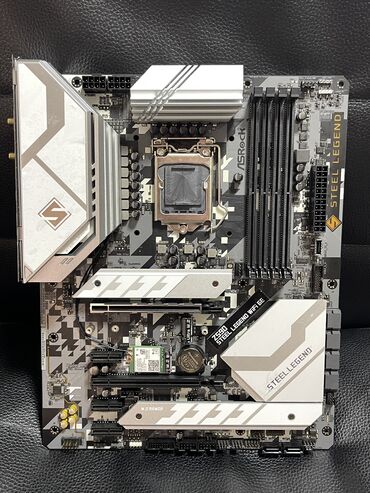 Материнские платы: Материнская плата, Б/у, ASRock, LGA1200, ATX, Для ПК