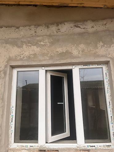 islenmis dik: İşlənmiş İkiqat şüşə paketi Plastik pəncərə, Еni: 130 sm, Uzunluğu: 100 sm, Ödənişli quraşdırma — 2