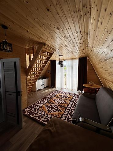 Посуточная аренда квартир: 🏡 A-FRAME ДОМикТЕР ЧОК-ТАЛДА! 🌿 ✨ Жайкы эс алуу үчүн эң сонун жер! 🏖 — 7
