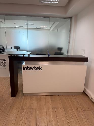 reception masa: Resepsiyon stoykası - Material: yüksək keyfiyyətli MDF/laminat — 1