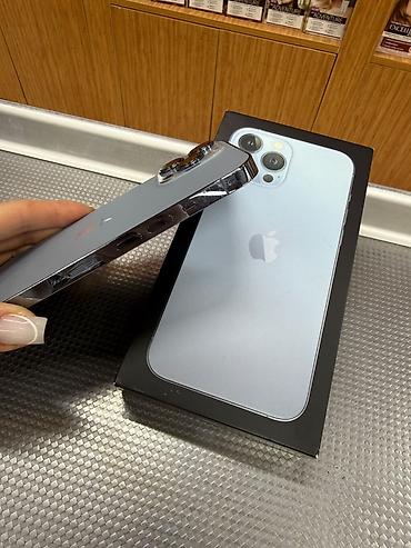 apple iphone 13: IPhone 13 Pro Max, 256 GB, Sierra Blue, Face ID — 9