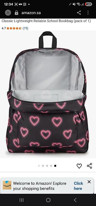 kipling monkey: Рюкзак JanSport Doubleton, выполненный в черном цвете с принтом из — 3
