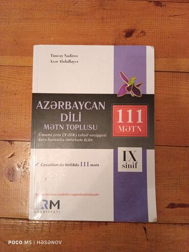 köhnə əlifba kitabı: Rm mətn kitabi 9 sinif 
az işlənmiş






yeni