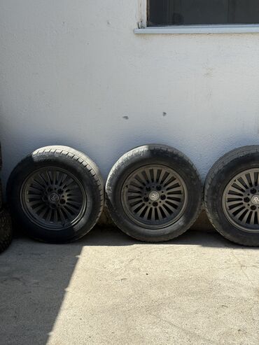калпак на матиз: Дөңгөлөктөр монтажда 215 / 60 / R 16, Кыш, Колдонулган, Комплект, Жеңил унаалар, Куйма, тешиктери - 5