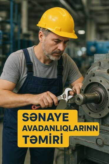 Avto xidmətlər: 🔧 Sənaye avadanlıqlarının təmiri 🔧 Peşəkar ustalarımız istənilən