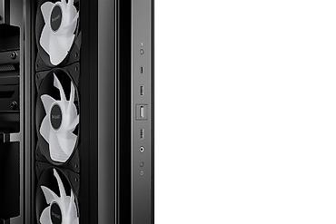 ventilyator su ile: 🔥 Be quiet! Light Base 500 LX Black (BGW85) korpusu tam panoramik — 7