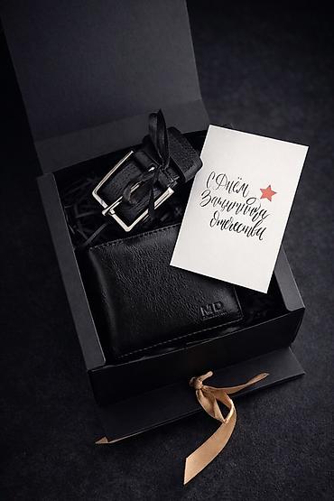 Подарки и сувениры: ПОДАРКИ НА 23 февраля Подарочные наборы Belek BoxKG — стильные мужские — 6