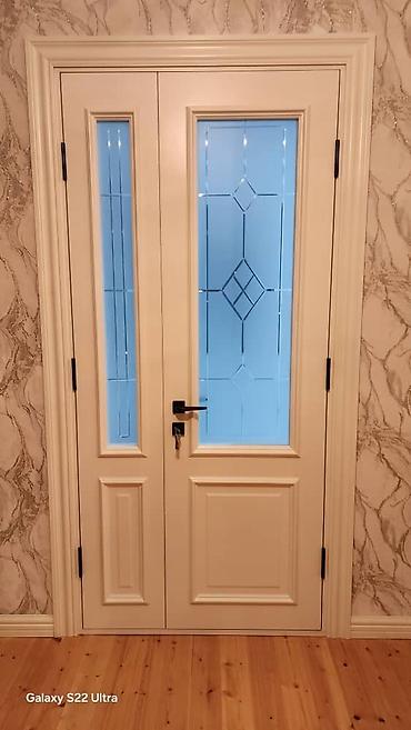Межкомнатные двери: Модель A3 — двустворчатые двери со стеклом от ASMAN DOORS - — 5