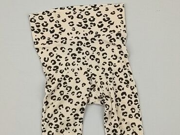 legginsy krotkie czarne: Leggings, H&M, 6-9 months, condition - Very good