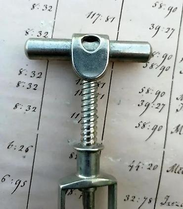 Staro posuđe i escajg: Vintage KIKLOP Nemački Mehanički vadičep sa PREKLOPKOM. Nemački model — 1
