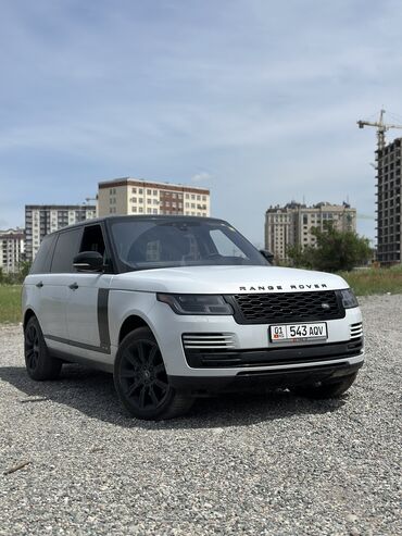 rengi rover: Land Rover Range Rover: 2019 г., 5 л, Автомат, Бензин, Внедорожник