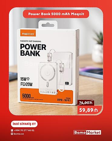 Powerbank 5000 mAh, Yeni