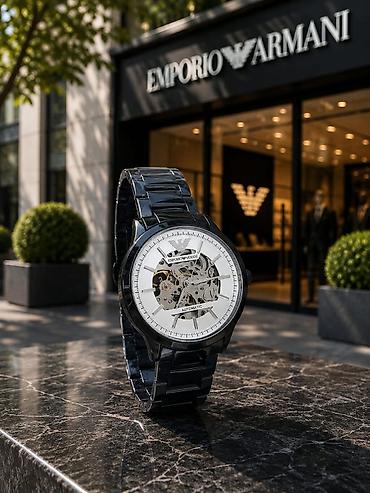 Yeni, Qol saatı, Emporio Armani, rəng - Qara