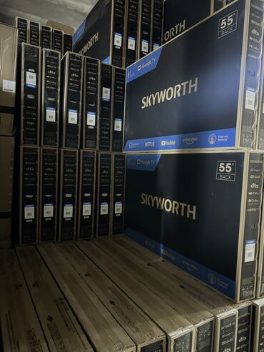 Телевизоры: Телик телевизор skyworth 55Q66G матовый экран диагональ 140 см 55" 4k — 7