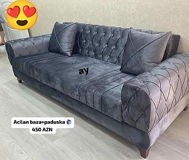 divan dəst: Divan, Yeni, Açılan, Bazalı, Parça, Şəhərdaxili pulsuz çatdırılma — 1